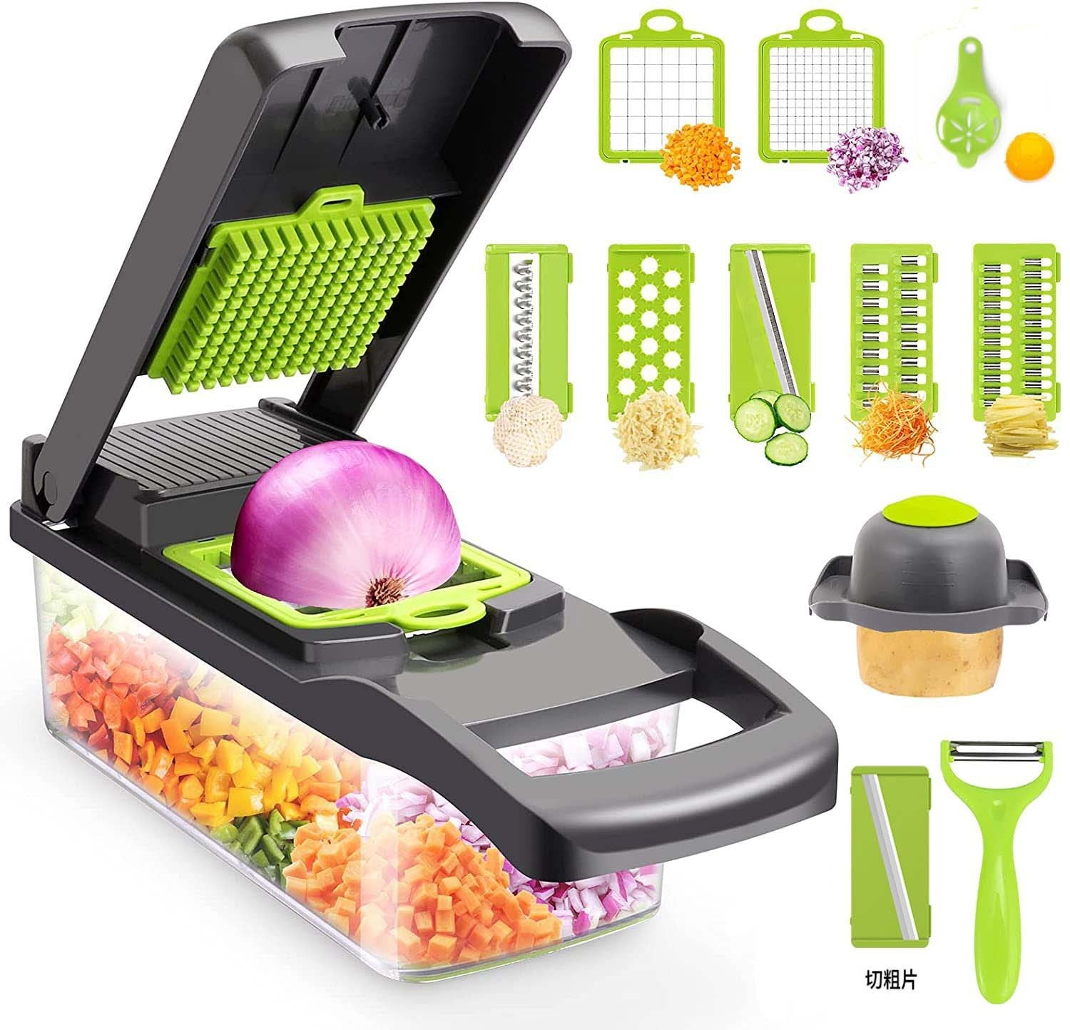 Household Vegetable Slicer and Silk Cutter