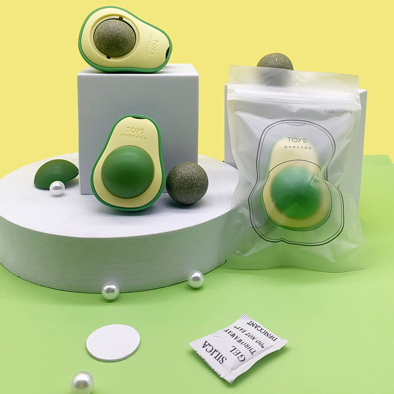 Avocado Catnip 360° Rotating Cat Toy