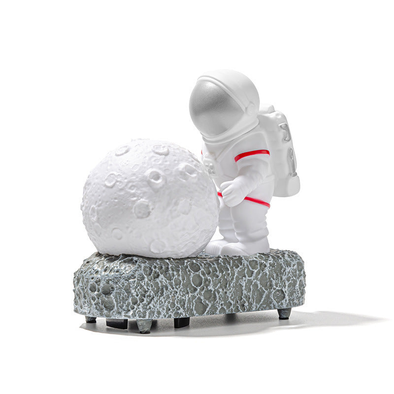 Wireless Speaker Astronaut Desktop Decoration Night Light