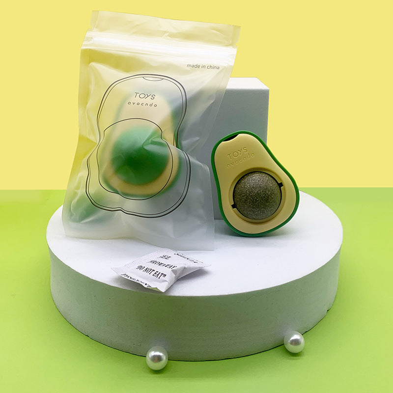 Avocado Catnip 360° Rotating Cat Toy