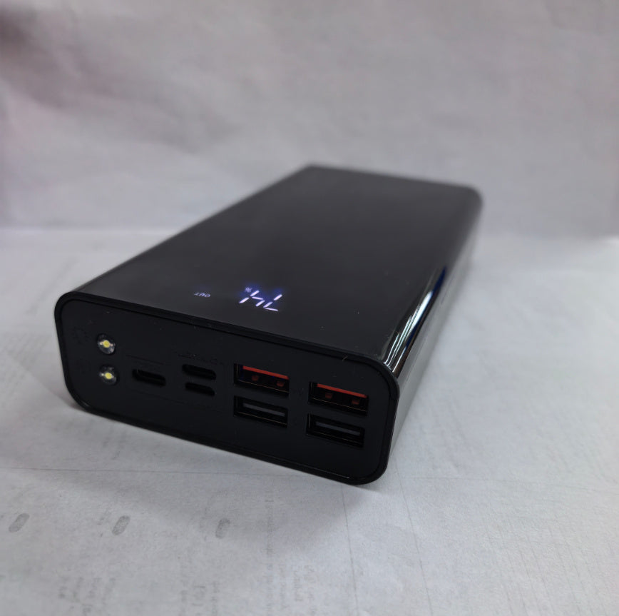 High-Capacity 30000mAh Portable Power Bank